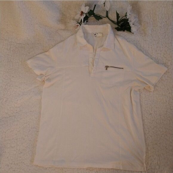 ⬇️⬇️⬇️Calvin Klein Pullover Short Sleeved Shirt - Picture 1 of 5